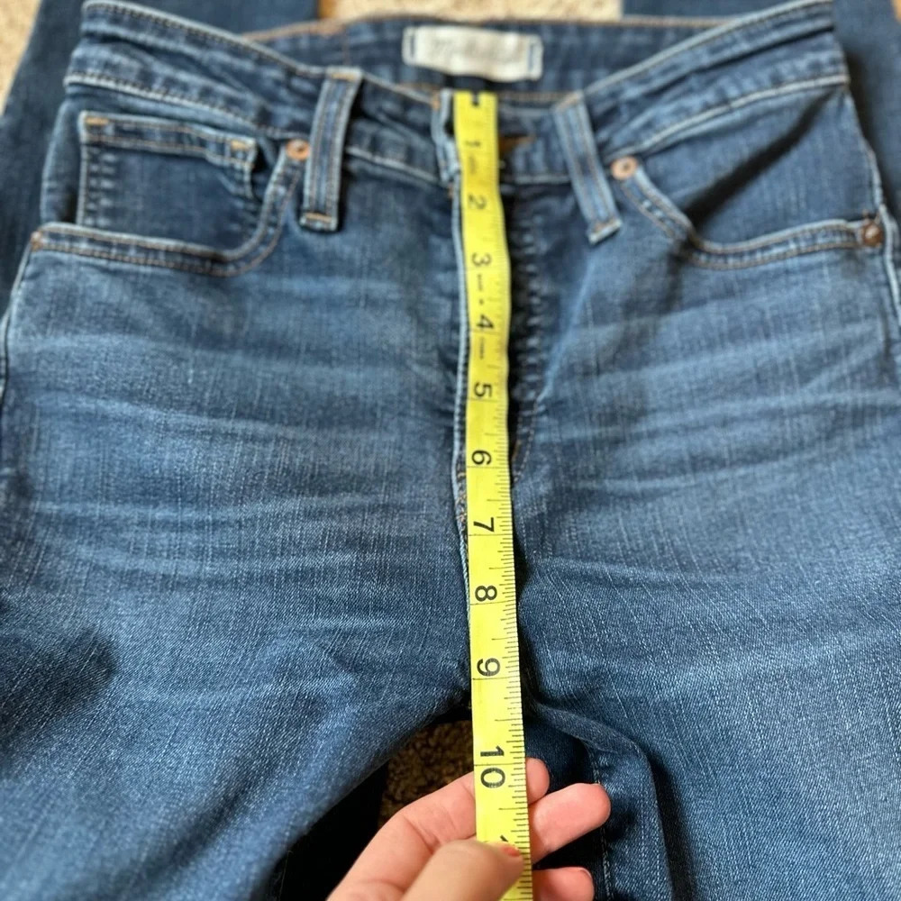 Madewell Dark Indigo Skinny Jeans - Picture 8 of 11